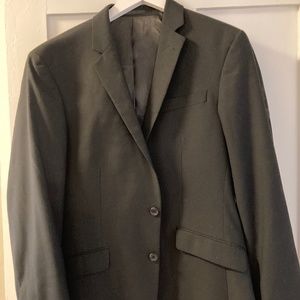 Kenneth Cole Reaction Black Blazer 42R Mens